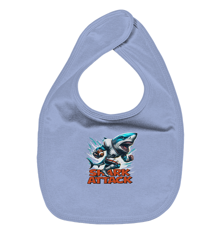 Shark Attack - Organic Baby-Lätzchen
