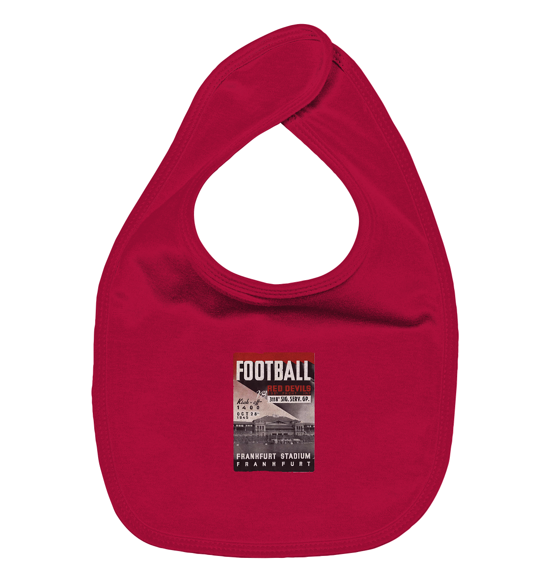 Frankfurt Football 1945 - Organic Baby-Lätzchen