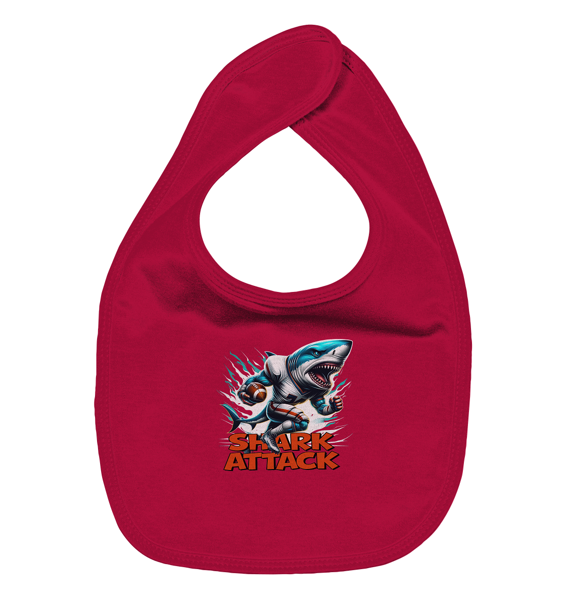 Shark Attack - Organic Baby-Lätzchen
