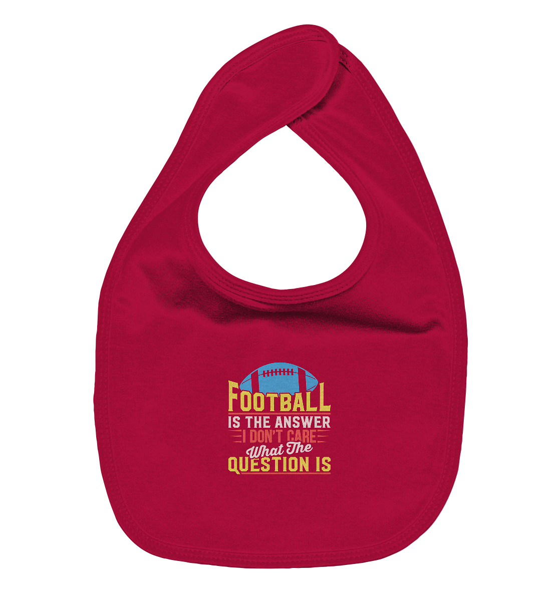 Football is the Answer - Organic Baby-Lätzchen