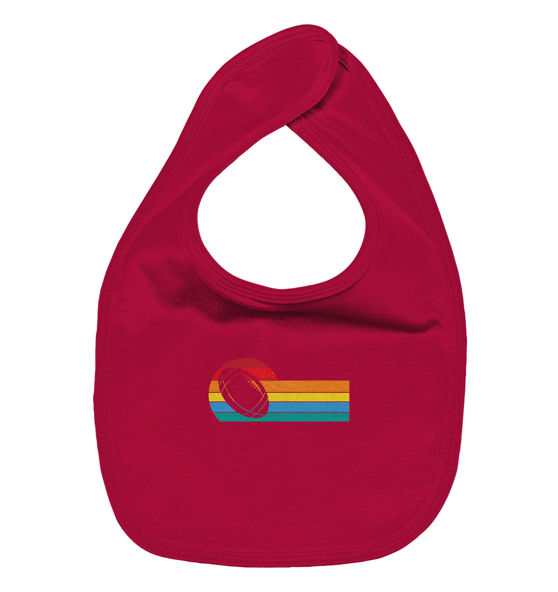Rainbow Color Ball - Organic Baby Bib