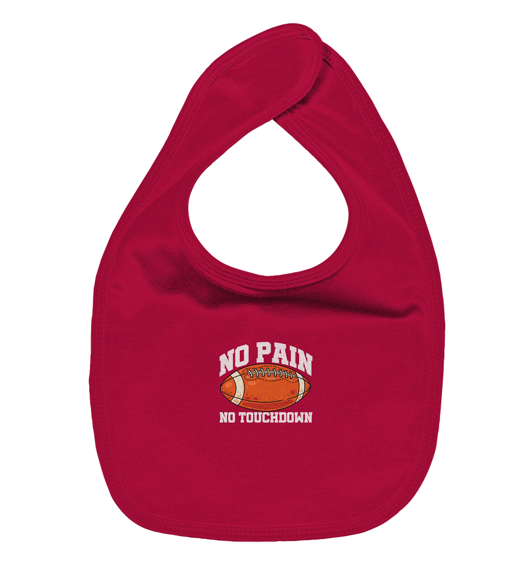 No Pain No Gain - Organic Baby-Lätzchen