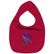 USA Football Flag  - Organic Baby-Lätzchen