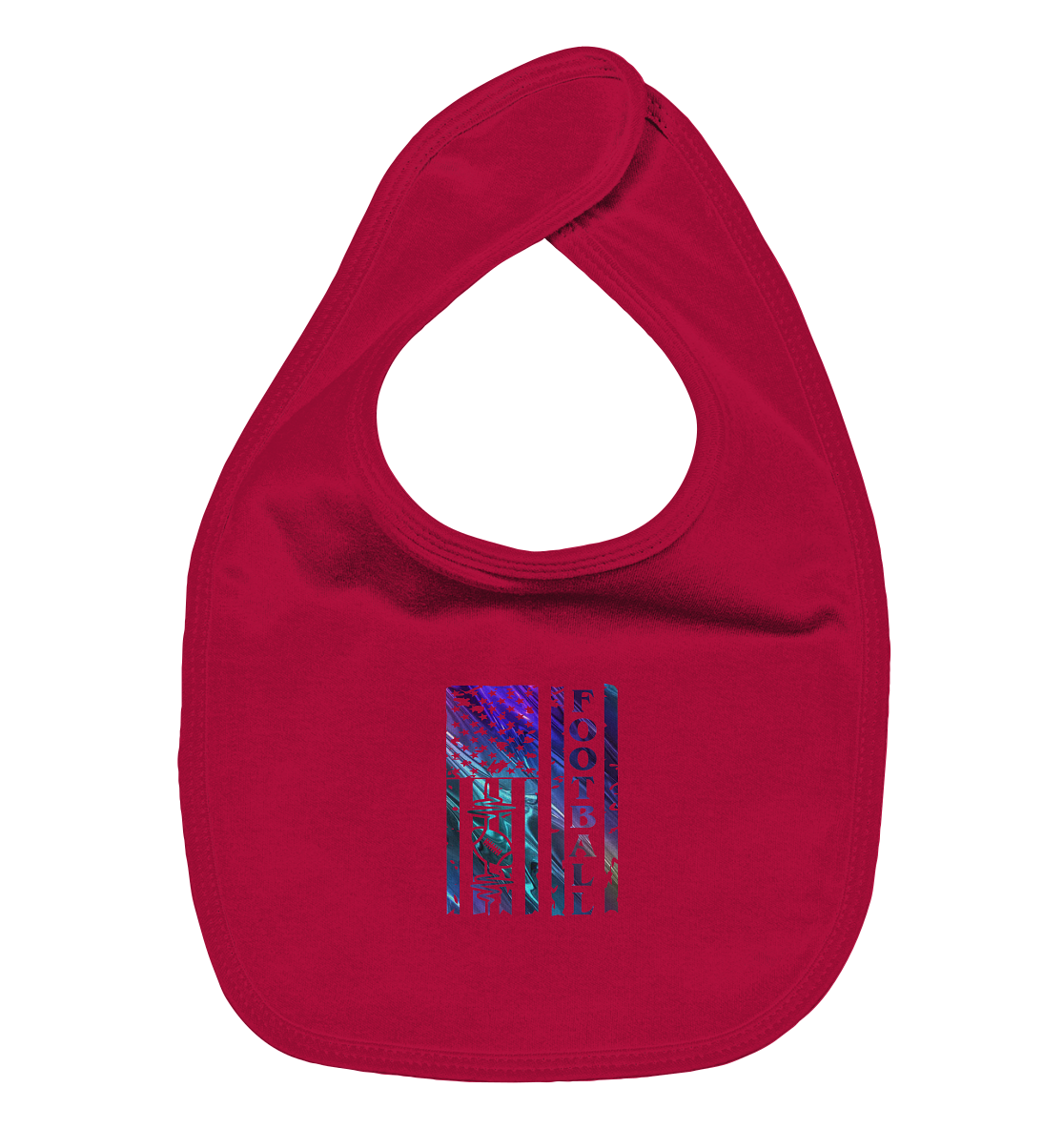 USA Football Flag  - Organic Baby-Lätzchen