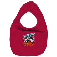 Shark Attack - Organic Baby Bib