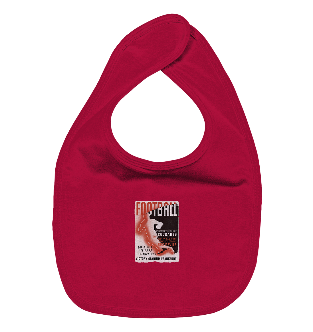 Red Devils Frankfurt 1945 - Organic Baby-Lätzchen