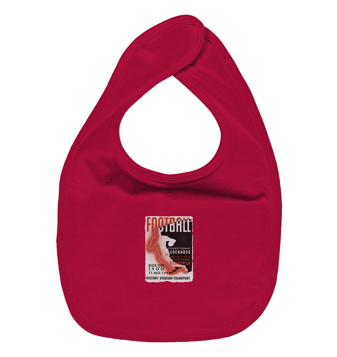 Red Devils Frankfurt 1945 - Organic Baby-Lätzchen