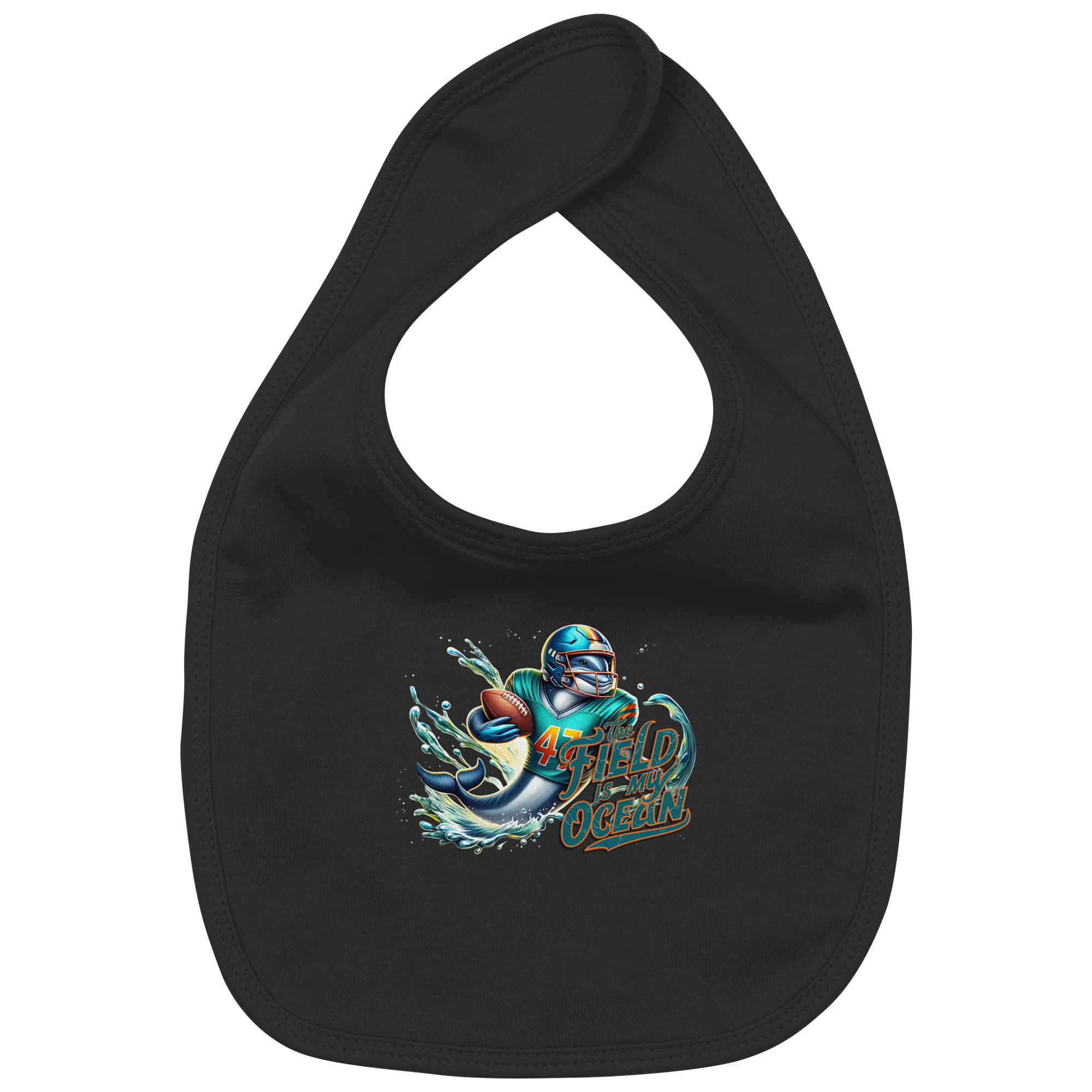 The Field is my Ocean - Organic Baby Bib