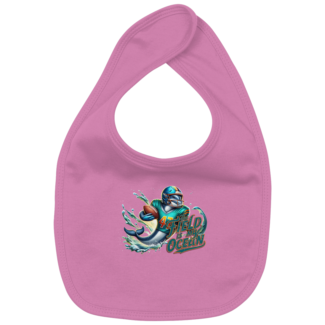 The Field is my Ocean - Organic Baby Bib
