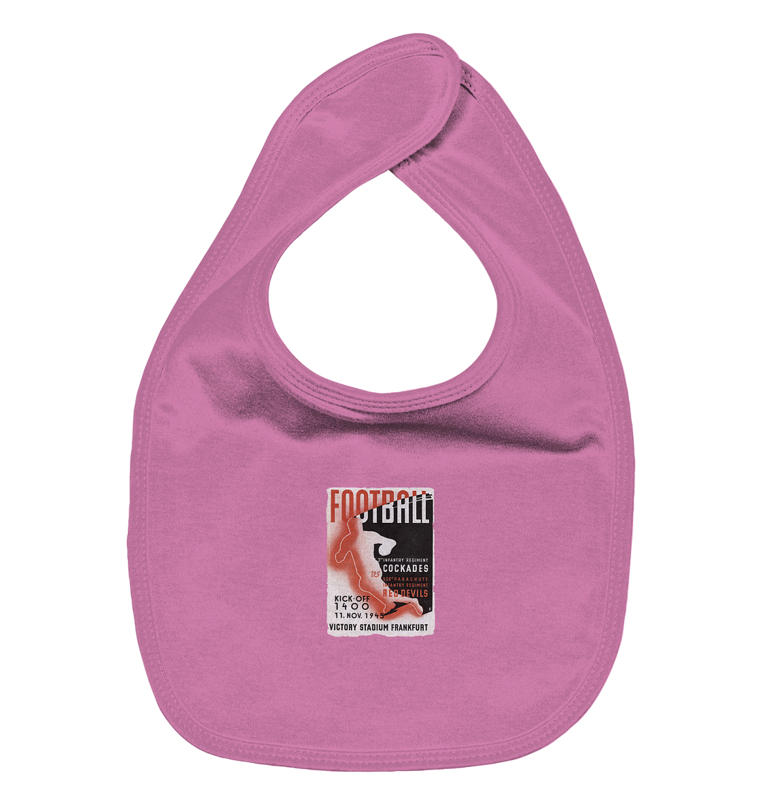 Red Devils Frankfurt 1945 - Organic Baby Bib