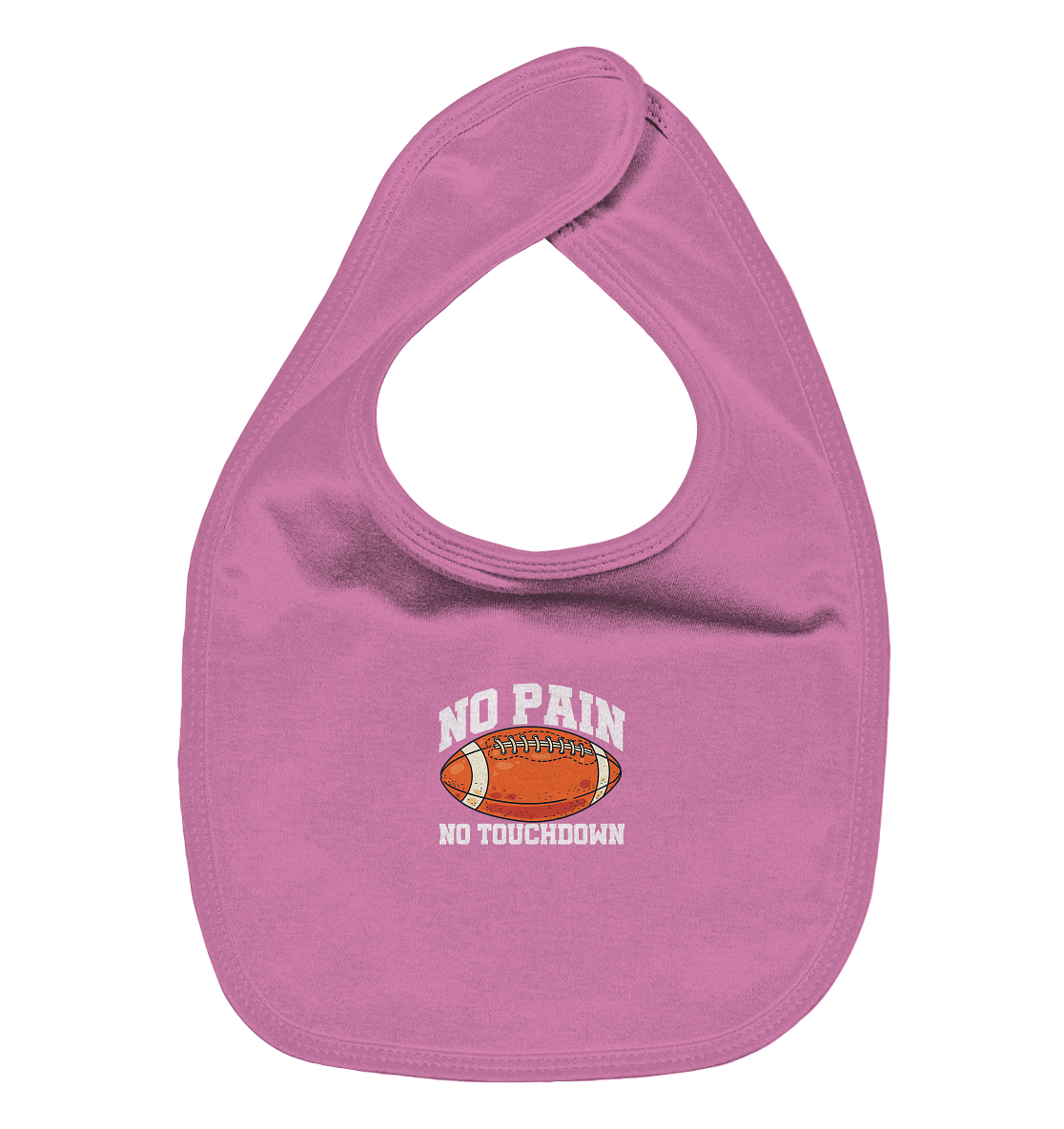 No Pain No Gain - Organic Baby-Lätzchen