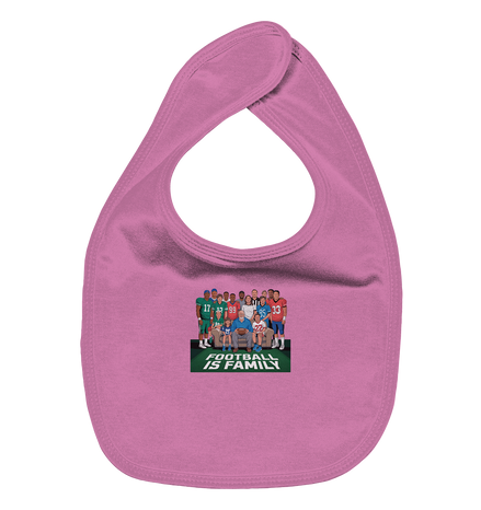 Football is Family - Organic Baby-Lätzchen