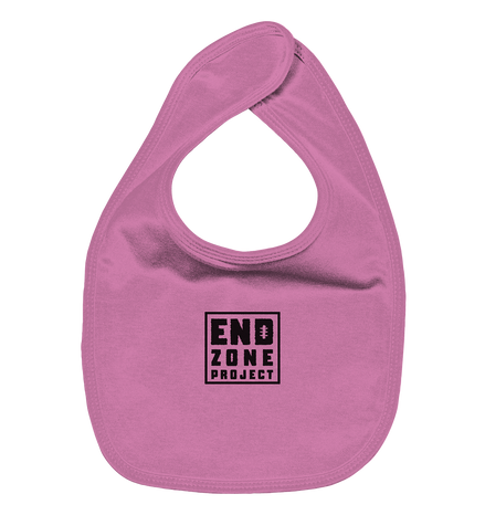 Endzone Project Quadrat  - Organic Baby-Lätzchen