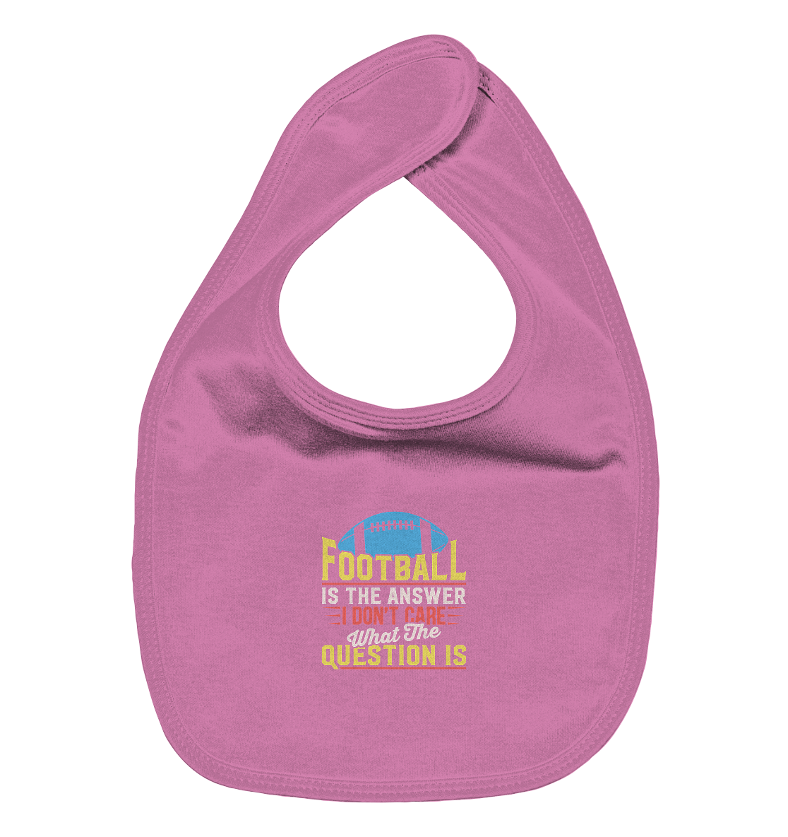 Football is the Answer - Organic Baby-Lätzchen