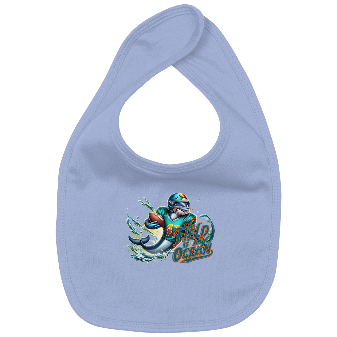 The Field is my Ocean - Organic Baby Bib