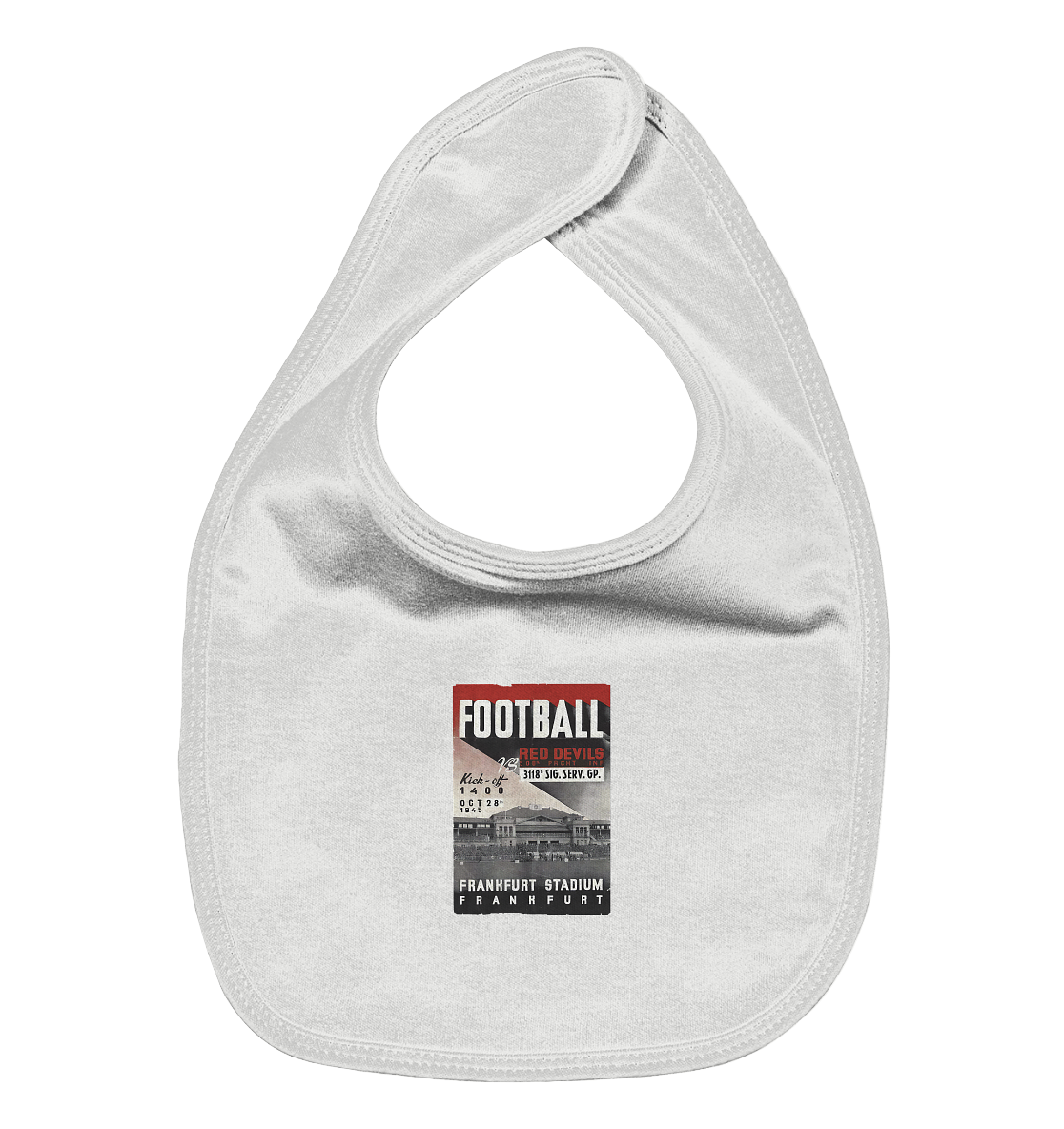 Frankfurt Football 1945 - Organic Baby-Lätzchen