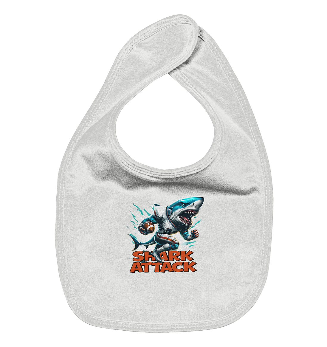 Shark Attack - Organic Baby-Lätzchen