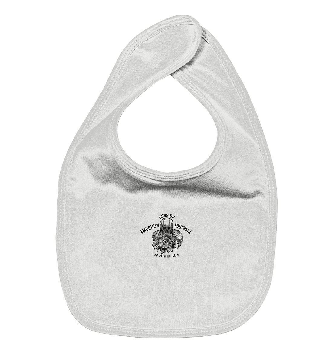 SAMFO No Pain No Gain  - Organic Baby-Lätzchen