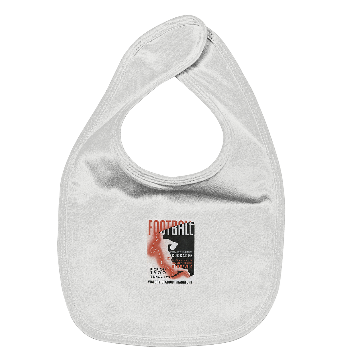 Red Devils Frankfurt 1945 - Organic Baby-Lätzchen