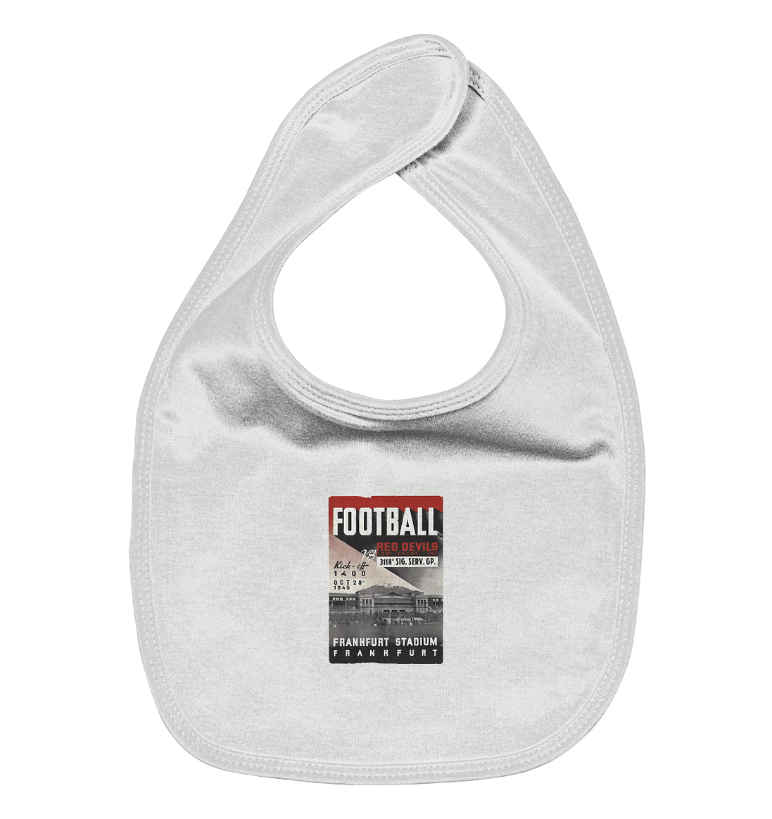 Frankfurt Football 1945 - Organic Baby-Lätzchen