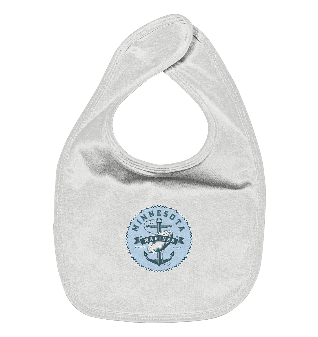 Minnesota Marines II - Organic Baby-Lätzchen