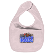 Flag Football Mom - Organic Baby-Lätzchen