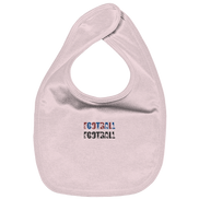 Football Silhouette - Organic Baby-Lätzchen