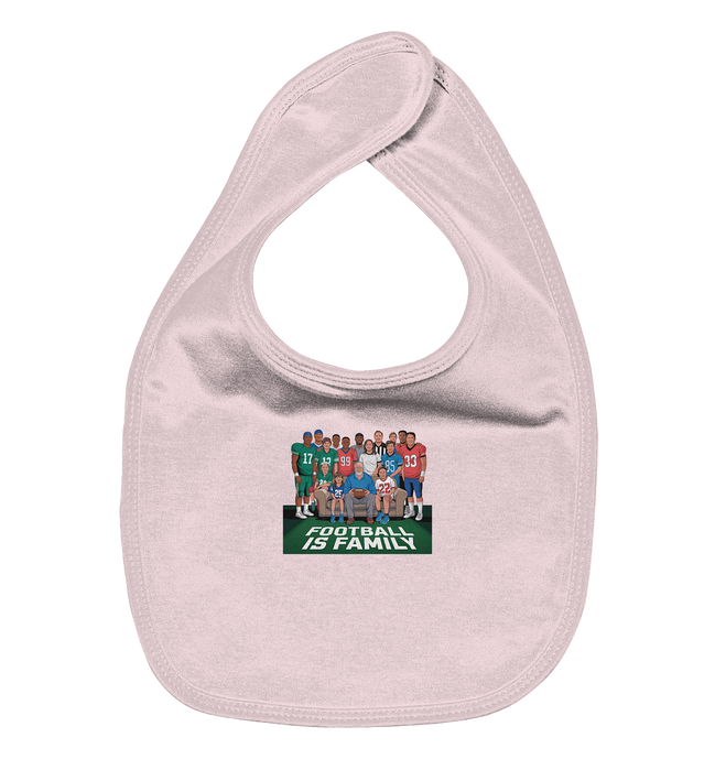 Football is Family - Organic Baby-Lätzchen