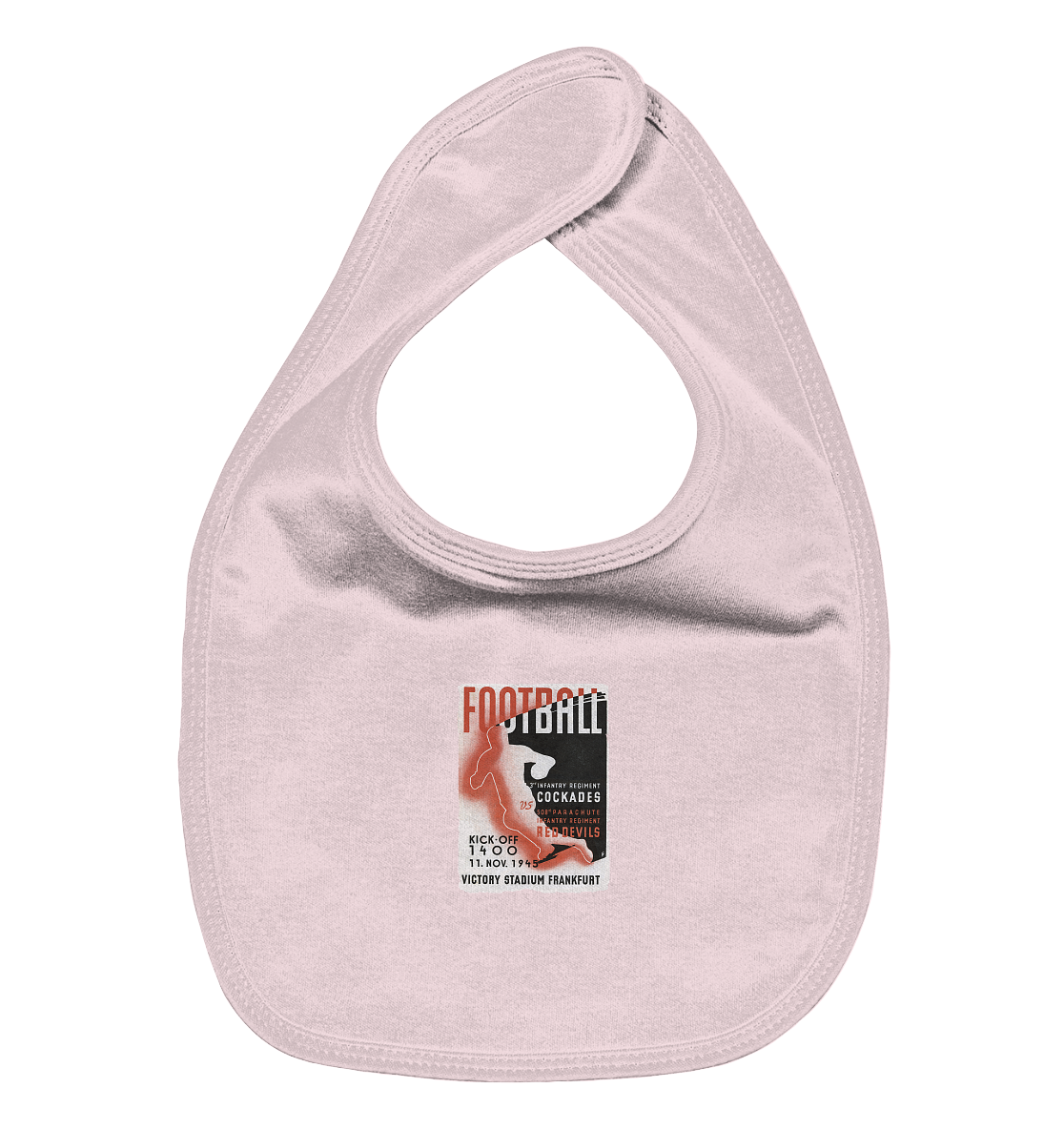 Red Devils Frankfurt 1945 - Organic Baby-Lätzchen