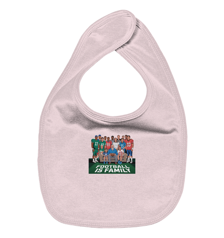 Football is Family - Organic Baby Bib