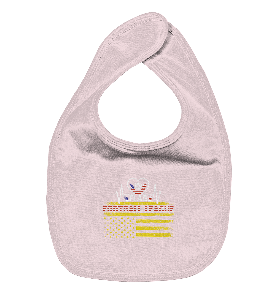 Flag Football League - Organic Baby Bib