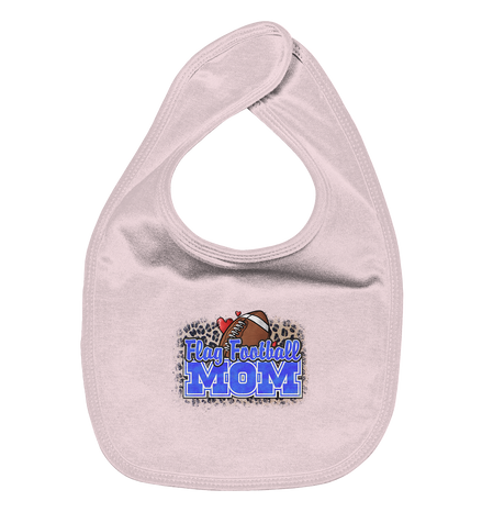 Flag Football Mom - Organic Baby-Lätzchen