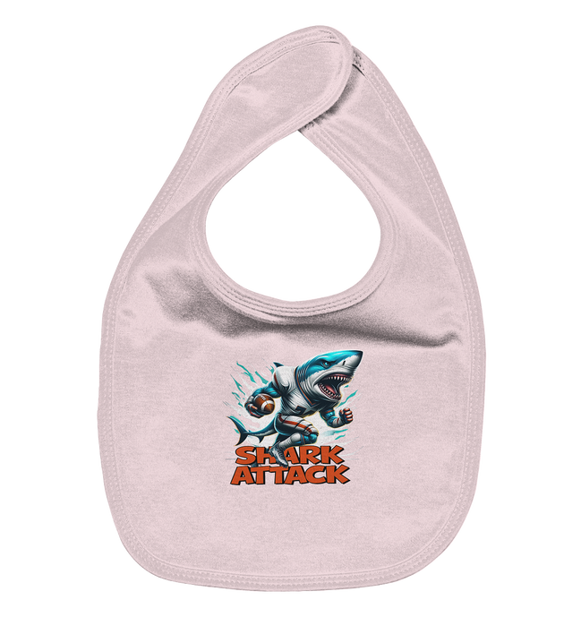 Shark Attack - Organic Baby Bib