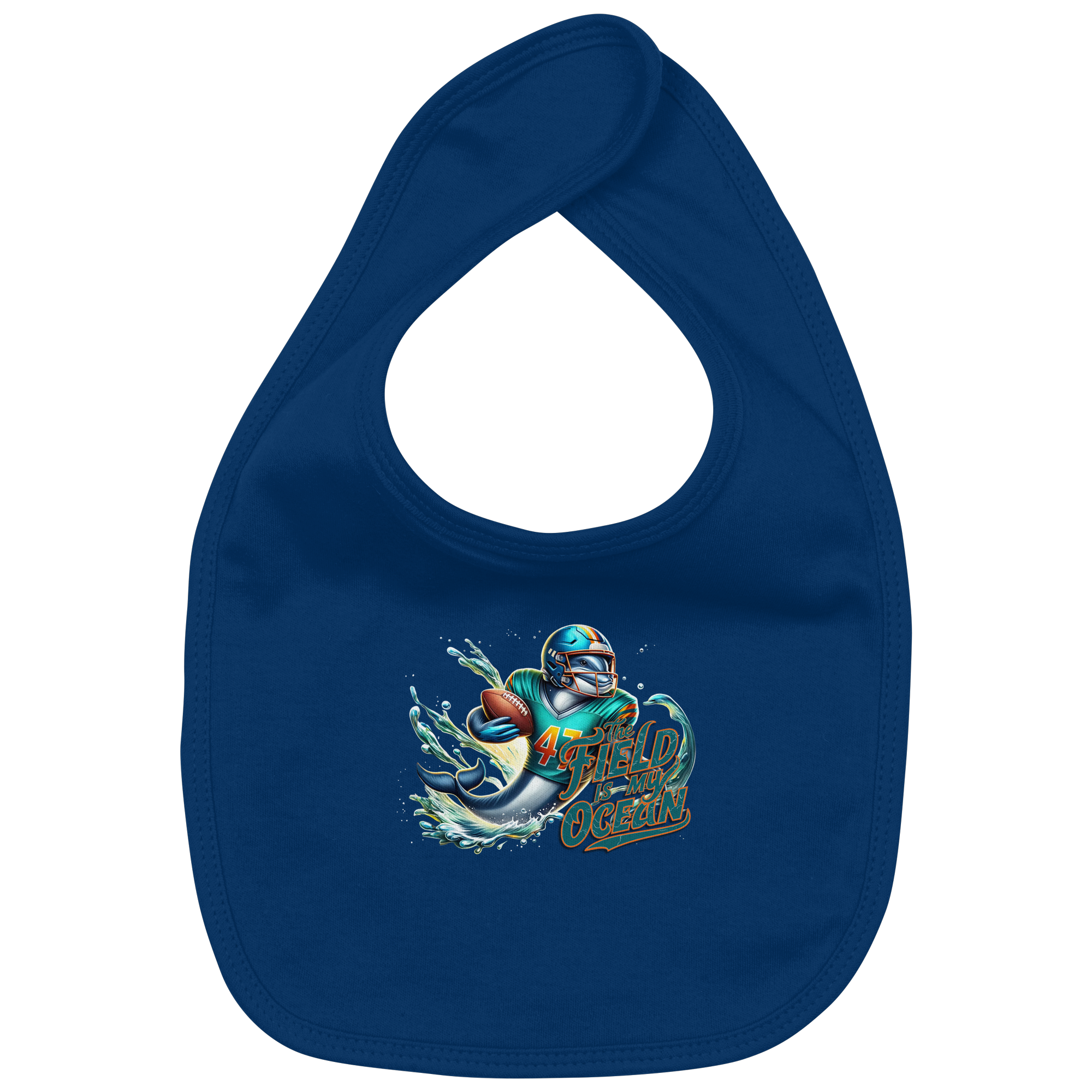 The Field is my Ocean - Organic Baby Bib