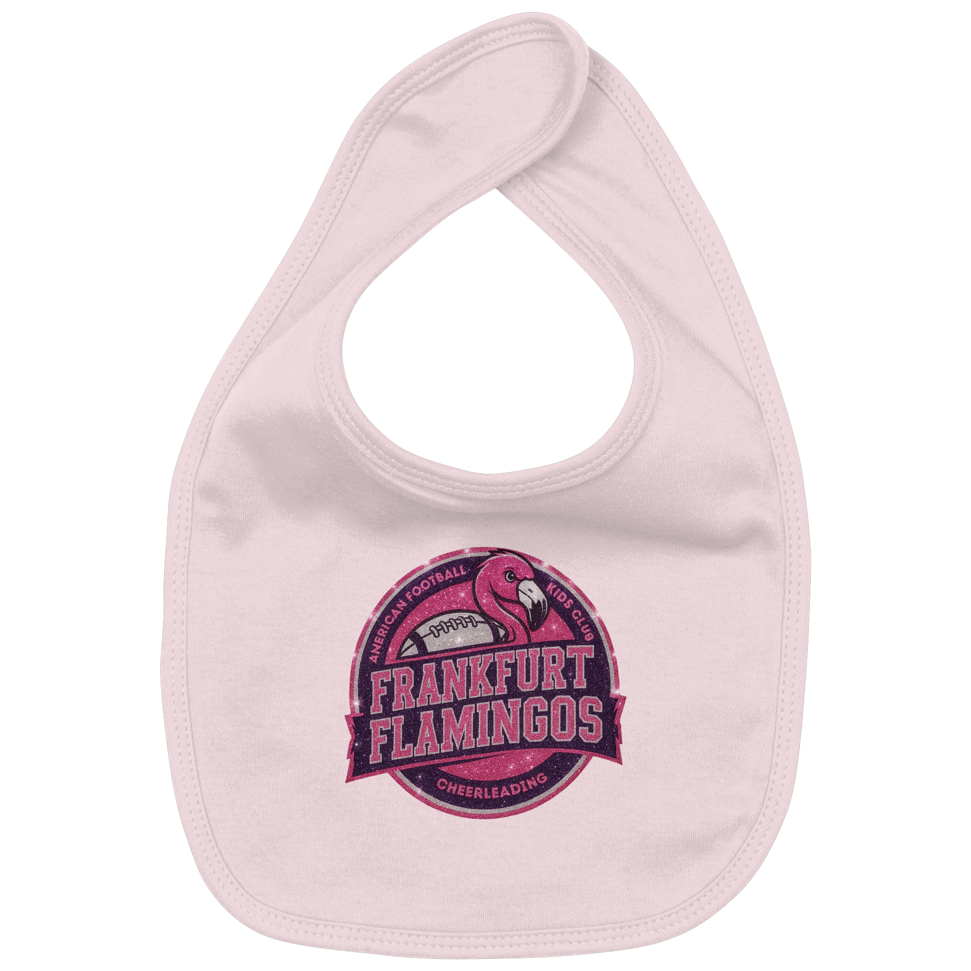 Frankfurt Flamingos - Organic Baby Bib