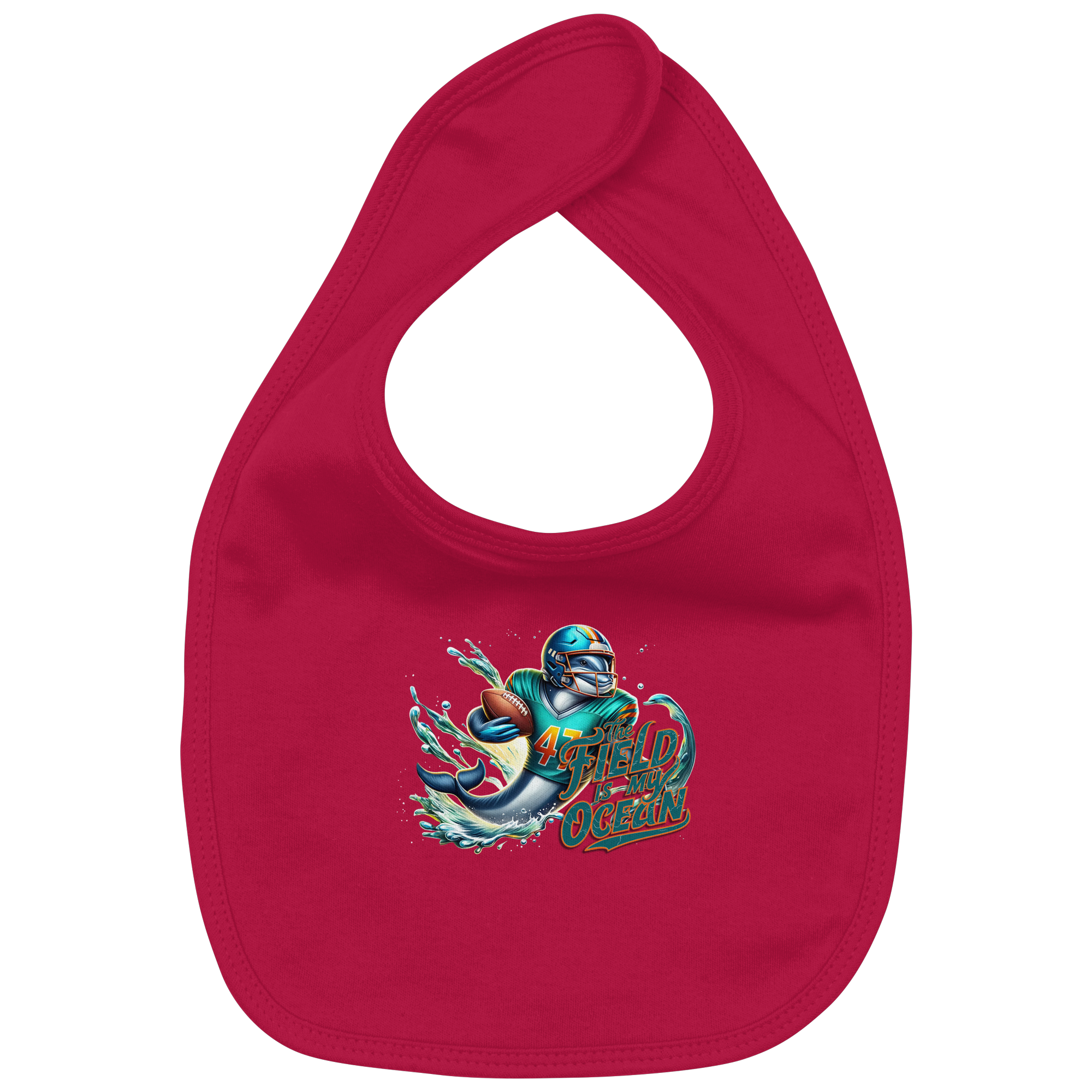 The Field is my Ocean - Organic Baby Bib
