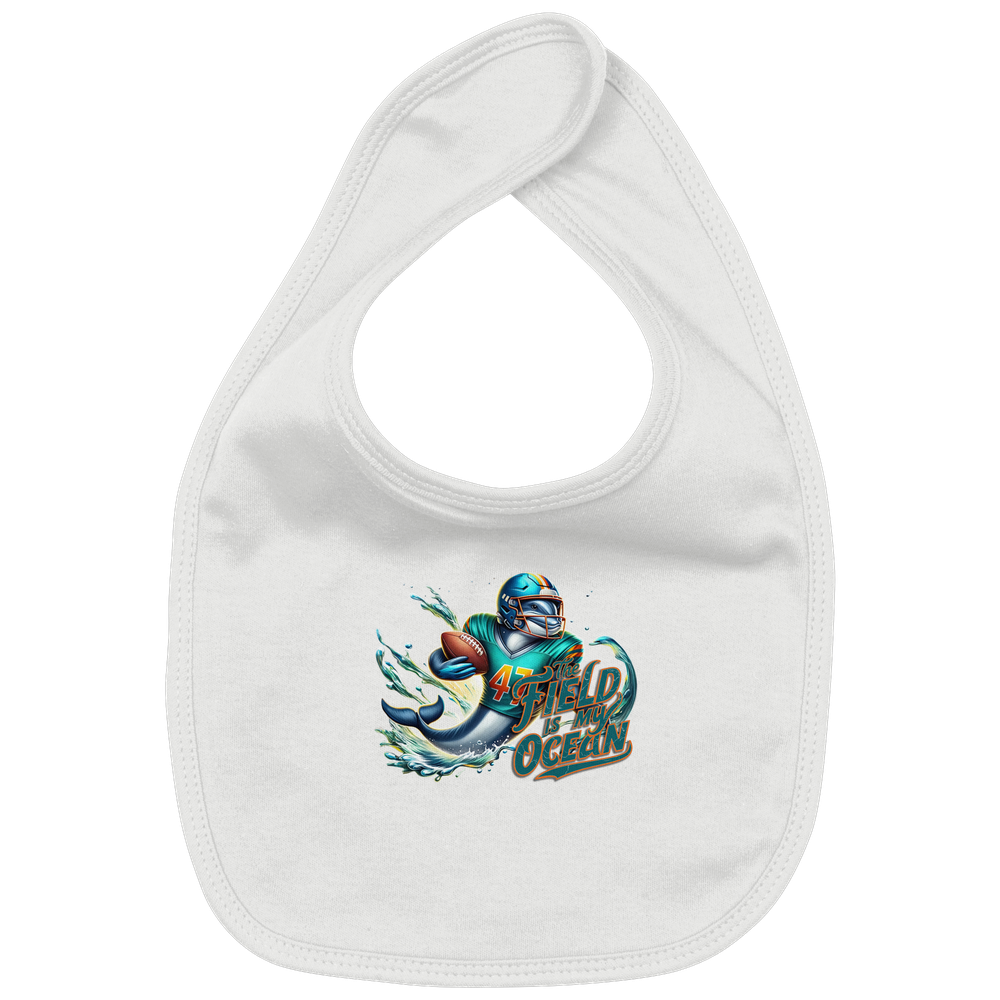 The Field is my Ocean - Organic Baby-Lätzchen