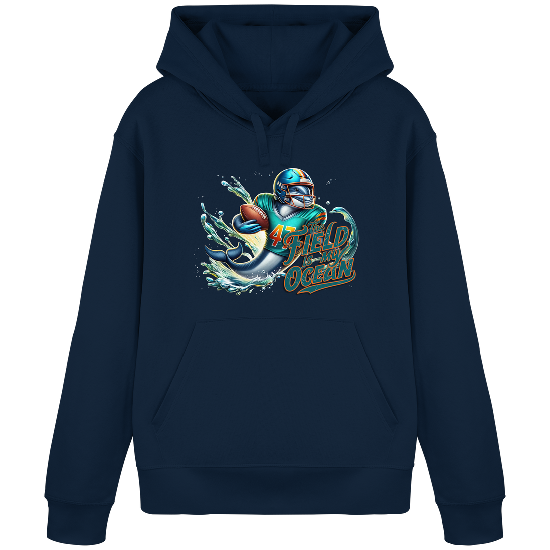 The Field is my Ocean - Organic Basic Hoodie