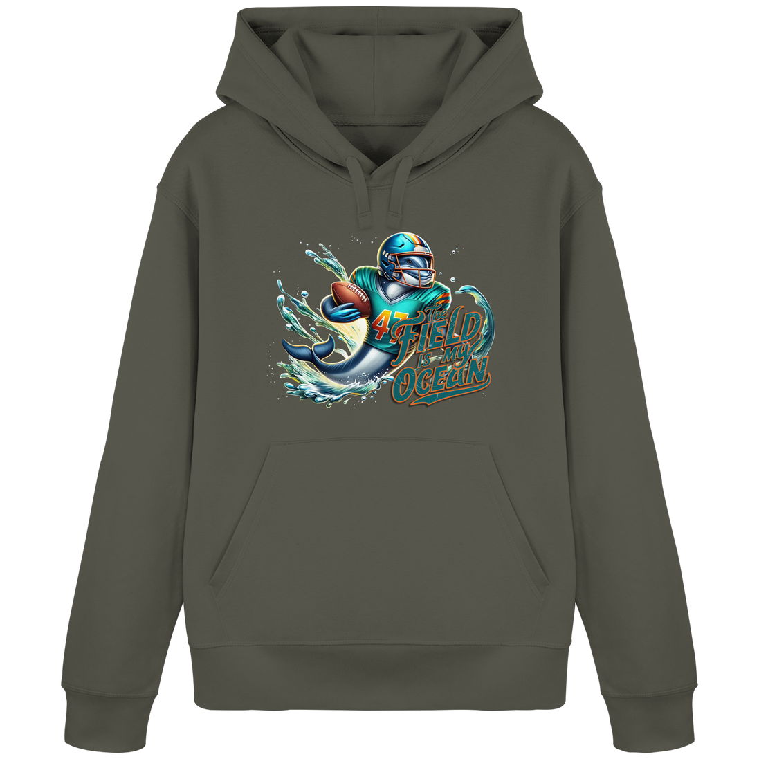 The Field is my Ocean - Organic Basic Hoodie
