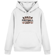 Crazy Football Lady - Organic Basic Hoodie