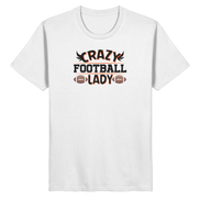 Crazy Football Lady - Organic Basic Shirt