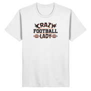 Crazy Football Lady - Organic Basic Shirt