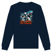 Shark Attack - Organic Basic Unisex Sweatshirt