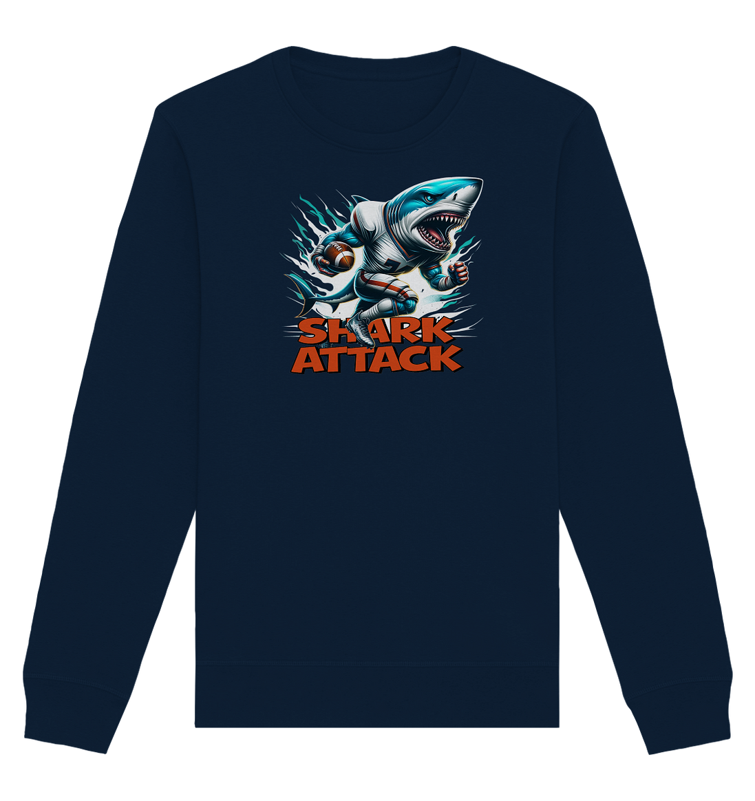 Shark Attack - Organic Basic Unisex Sweatshirt