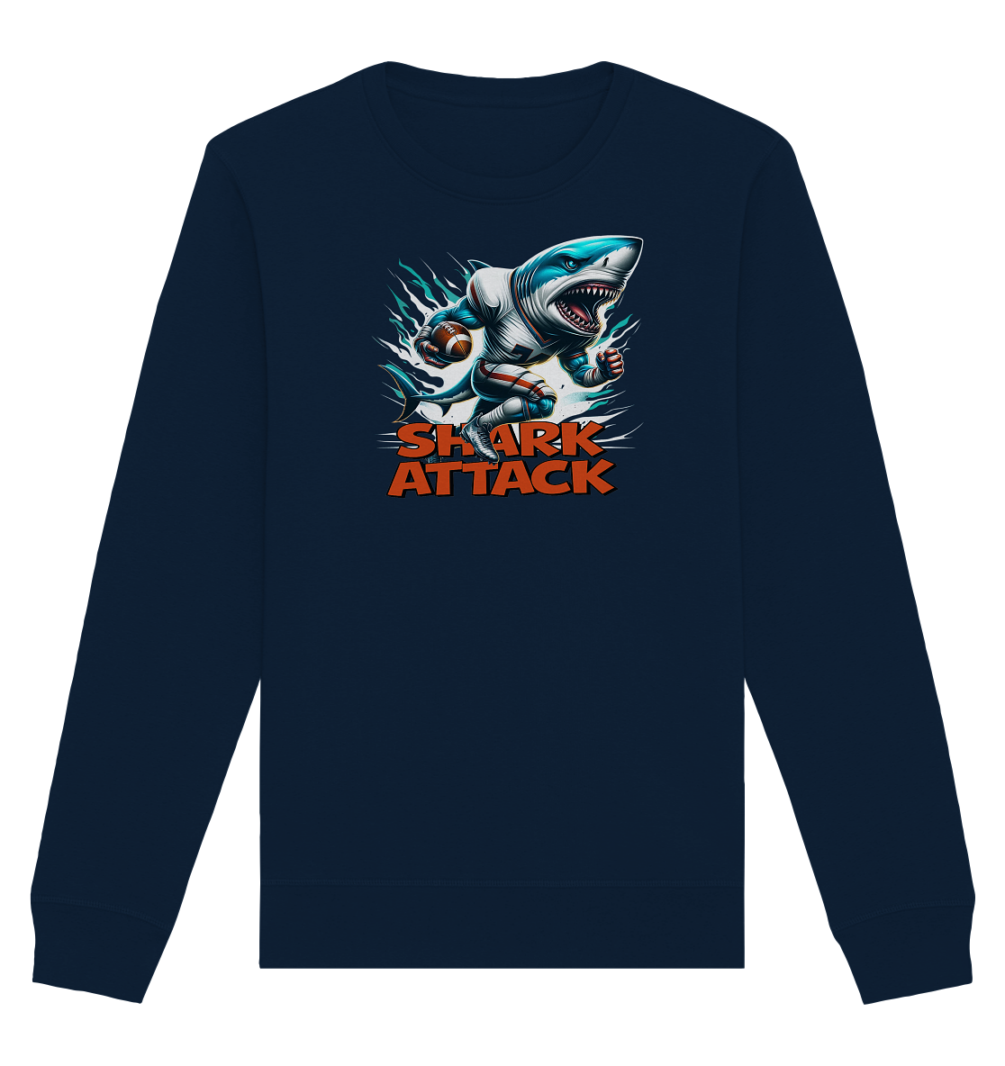 Shark Attack - Organic Basic Unisex Sweatshirt