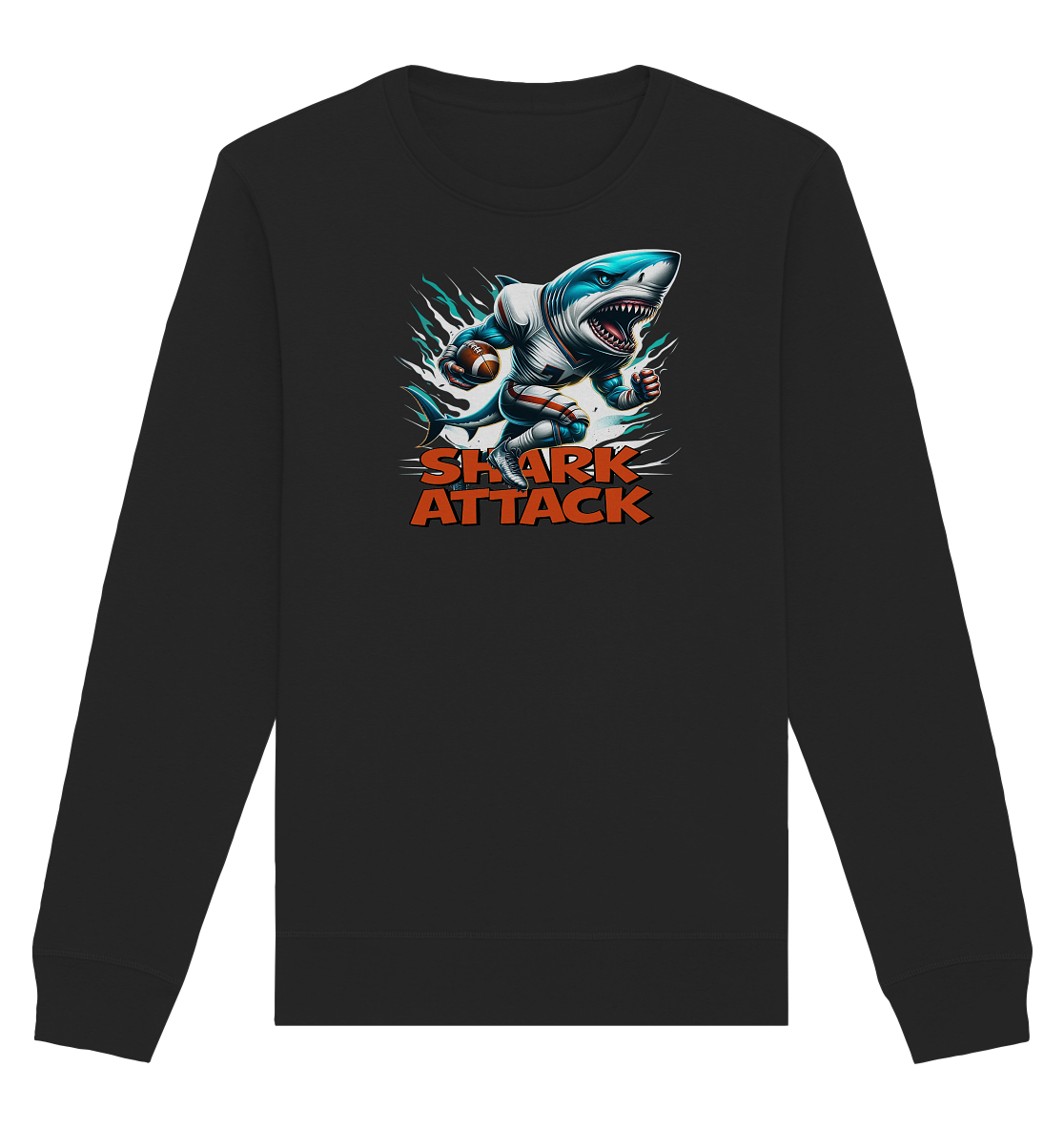 Shark Attack - Organic Basic Unisex Sweatshirt