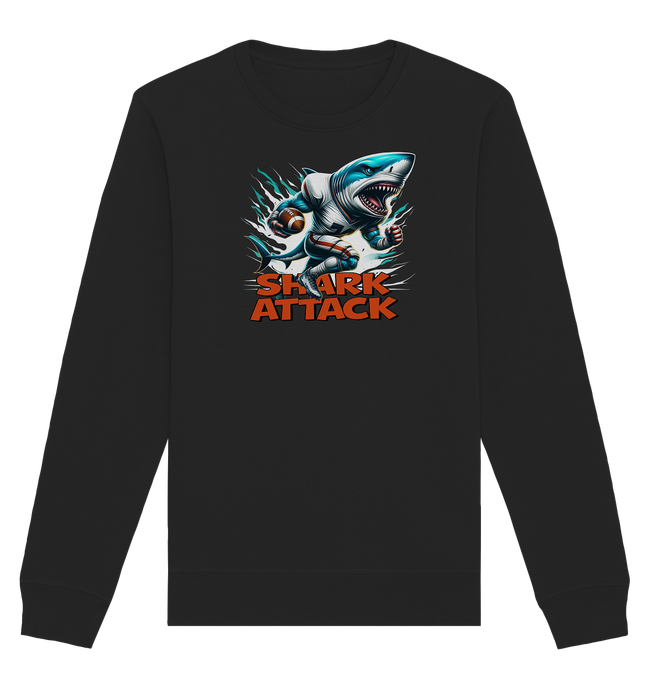 Shark Attack - Organic Basic Unisex Sweatshirt