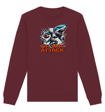 Shark Attack - Organic Basic Unisex Sweatshirt