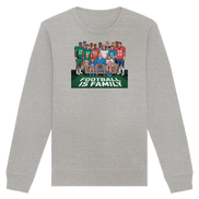 Football is Family - Organic Basic Unisex Sweatshirt