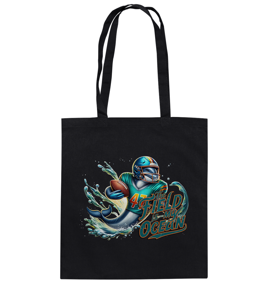 The Field is my Ocean - Organic Cotton Bag